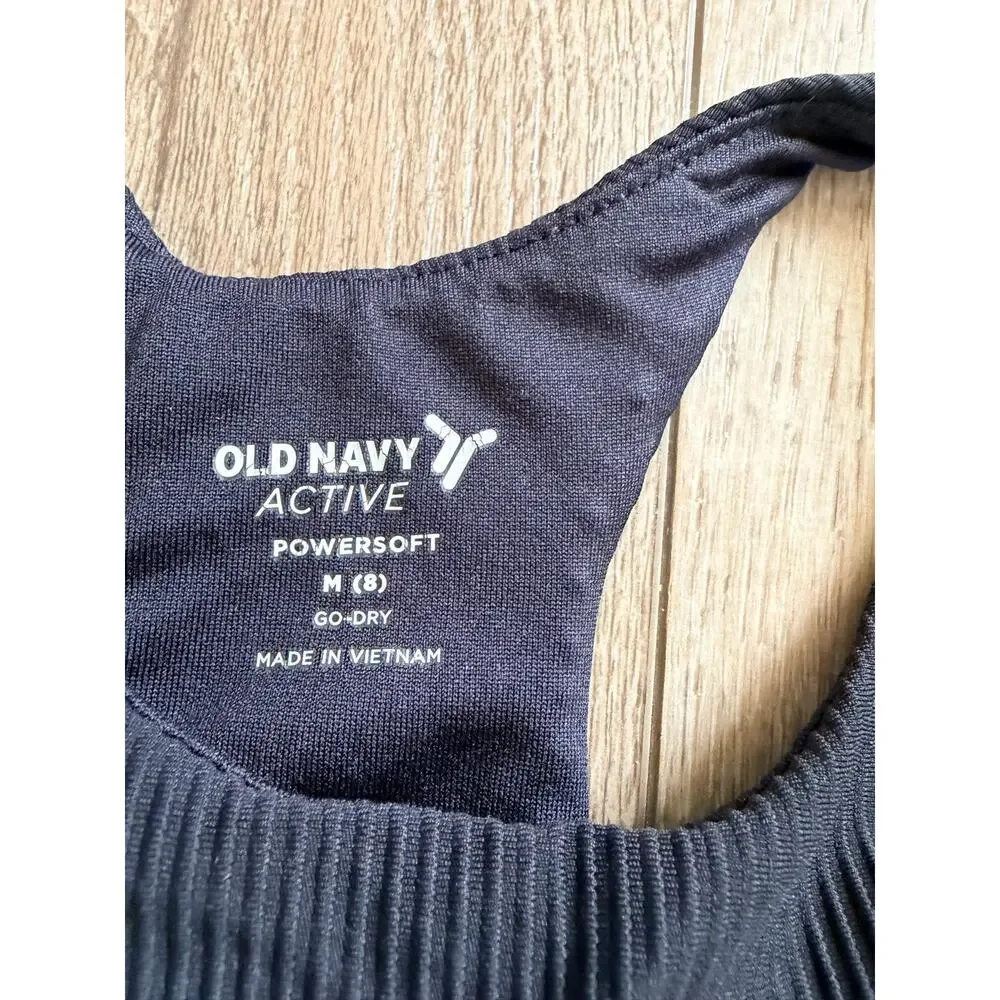 Old Navy Active PowerSoft Ribbed Tank Top M(8)